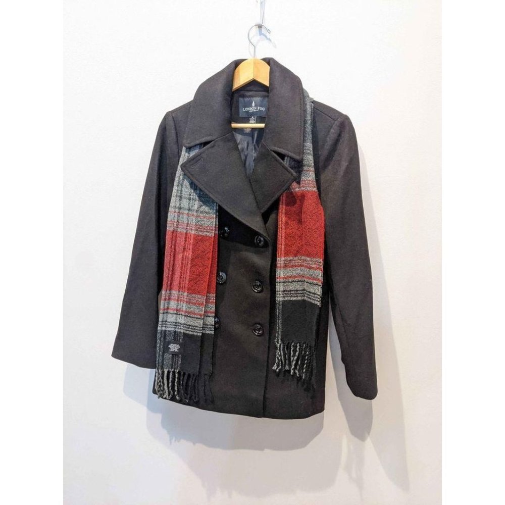 London Fog peacoat size Large